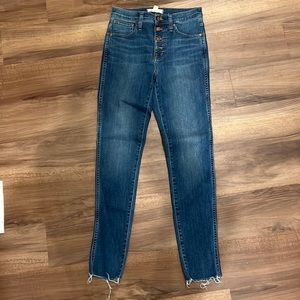 Madewell skinny jeans